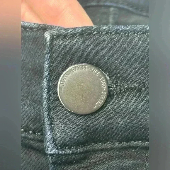 Diesel Sandy Regular Slim Straight Regular Waist Jeans Size 28 - Picture 10 of 16